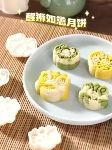 【Ship in 24H】月饼 Mooncake mold2025月饼模具中秋国风醒狮如意广式手压75克50g卡通烘焙磨具 现货 热卖 Ready 8.6