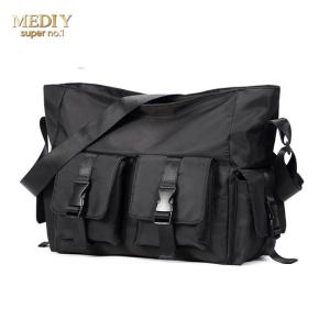 MEDIY Men Shoulder Bags Multiple Pockets Messenger Bag Crossbody Bag Waterproof Fashion Bag Large Capacity Sling Bags Casual Sport Street Bag for Student