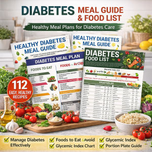 Diabetic Cookbook and Meal Plan Diabetic Healthy Diet Recipe Set 112 Easy Healthy Recipes Designed For Diabetes Care