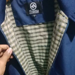 Jaket Pria Harrington Taslan Termurah Warna Navy Blue