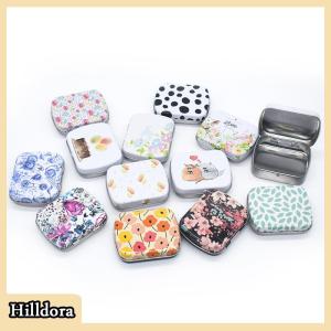 [Hilldora] กล่องลูกกวาดมิ้นท์กล่องเหล็กขนาดเล็กกล่องใส่ลูกอมขนาดเล็กกล่องใส่ลูกกวาดขนาดเล็กกล่องสำหรับรักษาอาการเมาค้าง