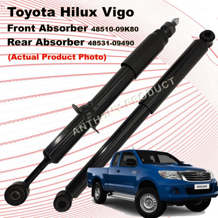 Toyota Hilux Vigo Kun25 Kun26 Front Rear Gas Shock Absorber Lazada 9266