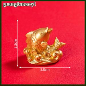 guangtemaoyi Mini New Years Wealth Tree Lucky Bag Statue Micro Landscape Home Desktop Car Dashboard Decoration