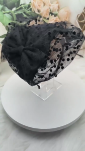 Vintage Fascinator Hat Womens Headband with Bows Hair Accessory Headpiece Hair Decoration for Party Headwear