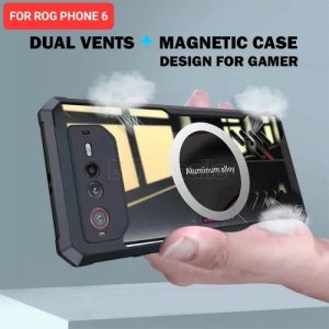Casing Asus Rog Phone 7 Clear Cooling Gaming Magsave Silikon Soft Case Handphone