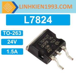 L7824C IC Ổn Áp 24V 1.5A chân dán TO-263