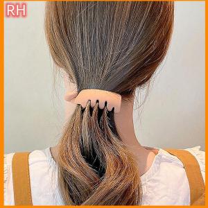 🔥🔥🔥ranghe กิ๊บหนีบผมหางม้าสีล้วนสำหรับผู้หญิงกิ๊บหนีบผมทรงหางม้าแฟชั่น