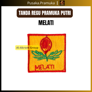 Bet Bordir Tanda Regu Pramuka Putra Putri Untuk SD SMP dan SMA