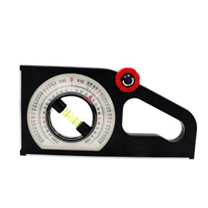 COUPLECOL Level Bubble Slope Scale Level Angle Meter Gauge Slope Angle Finder Portable Protractor Inclinometer Measuring Instrument