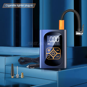 SEAMETAL Không Dây bơm hơi 12V Kỹ Thuật Số Bảng hiển thị điện tử máy bơm không khí lốp xe hơi Máy Nén Khí Thích Hợp Cho Xe Máy Xe Máy Xe Đạp Bóng