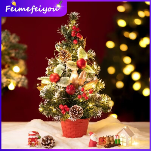 christmas tree set lights led decoration 2023 items xmas tree decorations light gift set with fairy strip light for home Christmas Bedroom Party New Year Decor