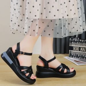 50 an Store - WEDGES KIMAYA SANDAL SLIP HAK TEBAL TERBARU UNTUK OUTFIT FORMAL & CASUAL