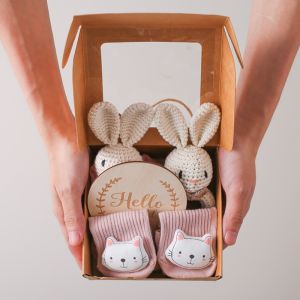 new Baby Rattle Toys Newborn Animal Appease Towel Keepsakes Memories Milestone Cards Baby Birth Monthly Bath Accessories Photography high-quality