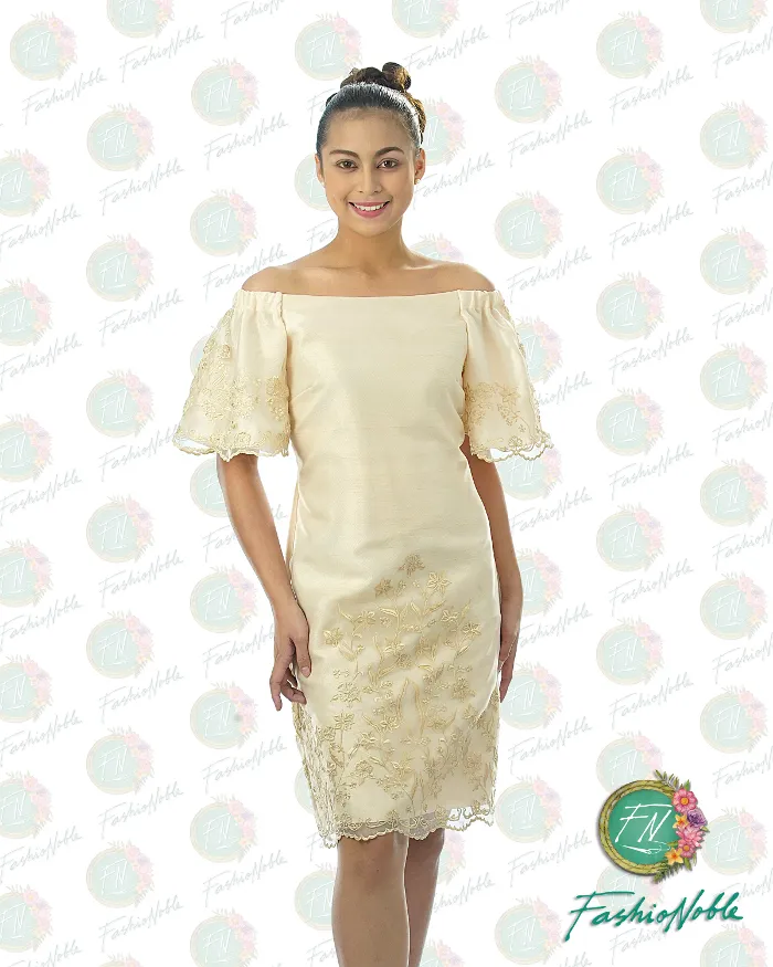 Modern filipiniana shop off shoulder