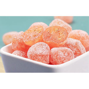 [Beli 1 gratis 1]🔥Terapi makanan Kumquat meredakan batuk dan mengurangi dahak. Jeruk nipis kering dicampur gula pasir 500g akar manis Kumquat jeruk bali kering kalengan Kumquat Akar manis