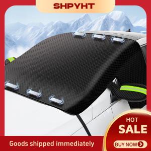 SHPYHT✨ Windshield Cover Car Snow Cover Car Windshield Cover Snow Protector Ice Blocked Front Window Protector Exterior Auto Accessories