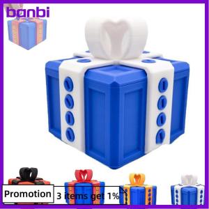 banbi Hộp quà tặng gây phiền nhiễu với ốc vít lớn Hộp Quà Tặng gây phiền nhiễu prank vít hộp 3D in Hộp Quà Tặng Tiền Thẻ container món quà giáng sinh
