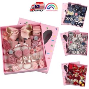 18Pcs Set Girls Hair Clip Korean Style Baby Kids Hair Accessories