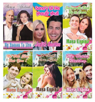 6pcs Tagalog Ordinary Romance Pocket Books 96 Pages Non-Phr Pocketbooks