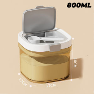 Baltra BPA-free UV-Resistant Milk Powder Jar Reusable Food Grade Food Sealed Box Leak-proof Portable
