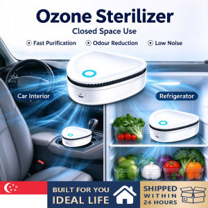 Portable Sterilizer Odour Remover for Fridge&Car Efficient Purification & Deodorisation Air purification Fast purifying Refrigerator