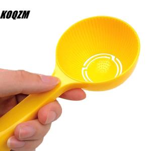 KOQZM Plastic Shaped Spoon Rice SpoonNon-stick DIY Rice Scoop MoldRice Ball SpoonHalf Round Rice Porridge SpoonKitchen Accessories