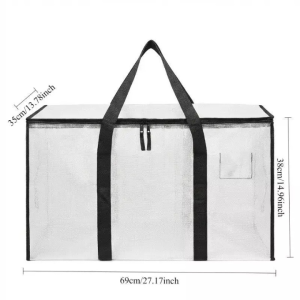 SG 94L Large Capacity Moving Bag House Thickened Luggage Bag Longer Storage Bag