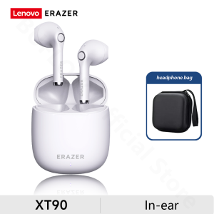 Lenovo Erazer XT90 Pro True TWS Headset Bluetooth 5.4 Gaming Musik Olahraga Wireless Earphone HIFI Stereo Super Bass Low-latency ANC Earphones Touch Control Nirkabel In-ear Earbuds IPX5 Tahan Air Headphones Dengan Mic