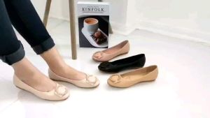 Sepatu flat shoes wanita import SIMONCELLI