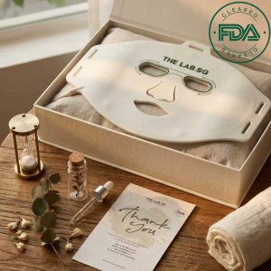 THE LAB.SG Medical Grade Red Light Therapy LED Face Mask 112mW/cm² • Clinical Anti-Aging Grade