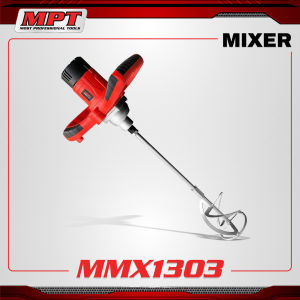 MPT Mixer MMX1303 220-240V/50~60Hz 1300W M14 Single Paddle with Long Shaft and Spiral Blade