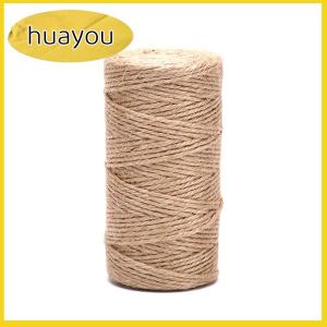 huayou เชือกป่านธรรมชาติสำหรับตกแต่งงานฝีมือแบบ DIY