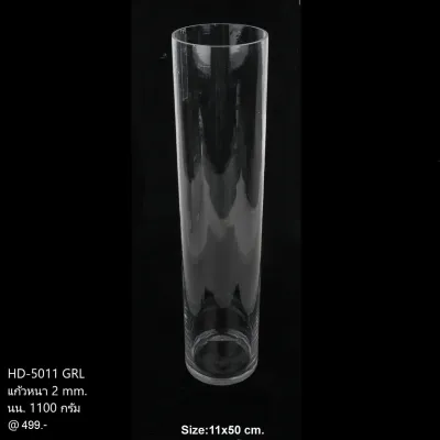 OrientalFineArt โหลแก้วสูง50cm.แจกันทรงสูง แก้วทรงกระบอกสูง โหลแก้วทรงสูงพิเศษ สำหรับจัดดอกไม้หรือเป็นภาชนะบรรจุ