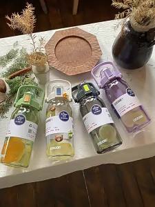 Bình nước thể thao Dodge tritan Tách trà và nước nữ tính ngoại hình đẹp 1000ml Bình pha trà dung tích lớn dành cho nam