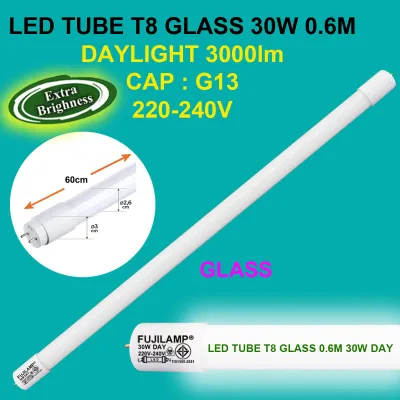 [Local Seller] T8 LED Tube GLASS 10W 20W 30W 2 Feet // 22W 32W 50W 4 Feet