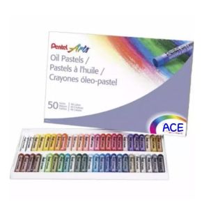 สีชอล์ค น้ำมัน Pentel Oil Pastels 50 สี