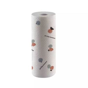 KITCHEN TOWEL KITCHEN CLEANING TISSUE ROLL REUSABLE WASHABLE TISU DAPUR DISPOSABLE TISSUE ROLL DISH PAPER TOWEL KITCHEN TOWEL CLOTH KAIN 懒人抹布