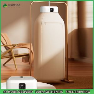 Sikiwind Portable Clothes Dryer Electric Clothing Drying Machine Compact Size 600W Electric Clothes Dryer with Timer Deep Cleaning for Underwear Swimsuit Socks