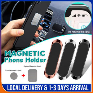 Magnetic Bracket Car Phone Holder Dashboard Phone Holder For Magnet Air Vent Grip Mount Metal Magnetic Holder Car Accessories磁性车载手机支架Pemegang telefon kereta magnetik
