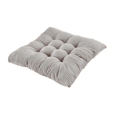 Sweet home Seat Cushion Soft Chair Pad Grey 1 Pcs
