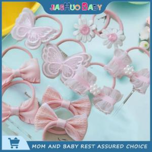JiaShuo Baby Toy 10 cái lốc Dễ Thương Trẻ Em Của Tóc Trang Trí Hợp Thời Trang Handmade Đàn Hồi Bóng Tóc Ban Nhạc Đáng Yêu Mũ Nón Kẹp Tóc Phụ Kiện Cho Cô Gái
