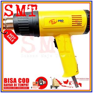 H&L PRO Heat Gun 1600W Kuning Hot Gun Blower Pemanas PVC Kaca Film Sticker Oracal DLL