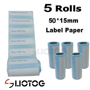 LIOTOG P50 Thermal Label Printer Portable Bluetooth Wireless Sticker Label Maker DIY for IOS Android