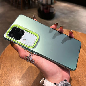 เคส Vivo V30 V40 V29 V27 V23 5G เคส Vivo V30 V40 V27 Pro โปรเคสกันกระแทกโปร่งแสงเคสครอบโทรศัพท์แข็ง