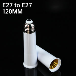【BUY 1 TAKE 1】65mm 95mm 120mm E27 To E27 Extender Lamp Holder Base Bulb Extend Extension Socket Adapter LED Light Adapter Converter PhIeo