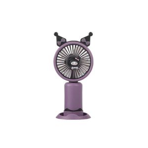 YUCHEN Kitty Cat Kulomi Anime Summer Fan USB Rechargeable My Melody Cinnamoroll Summer Fan Portable Adjustable Handheld Mini Fan Student Dormitory