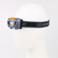 Headlamp LED Flashlight White and Red Light Waterproof - W30 - Gray. 
