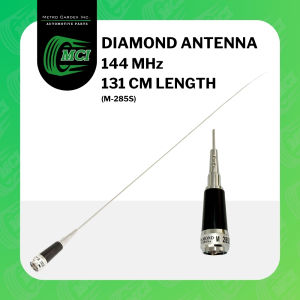 ANTENNA M-285S without base M285S Diamond Stainless Steel 144MHz tricycle jeepney universal radio FM AM signal