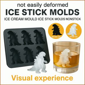Ice Stick Molds Easy to Clean Fine Modeling Ice Cream Mould Competitive Monster Non-stick