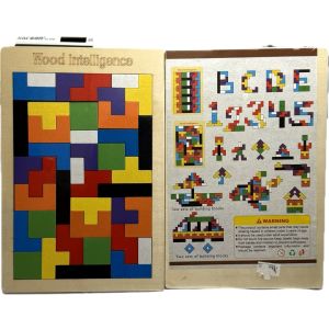 Wood Intelligence Puzzle(17.8cmX1cmX26.9cm)